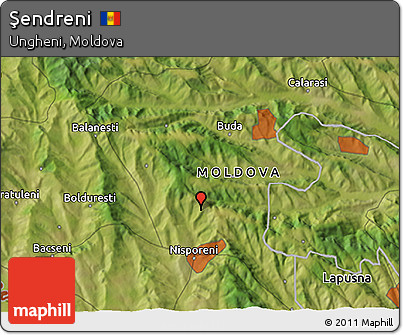 Satellite 3D Map of Şendreni