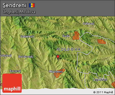 Satellite 3D Map of Şendreni