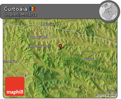 Satellite Map of Curtoaia
