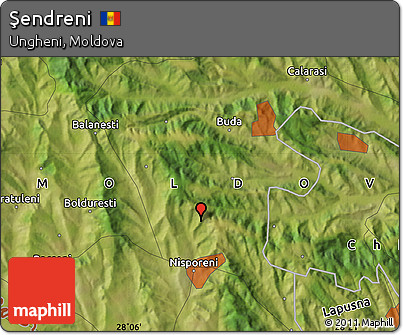 Satellite Map of Şendreni