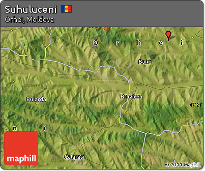 Satellite Map of Suhuluceni