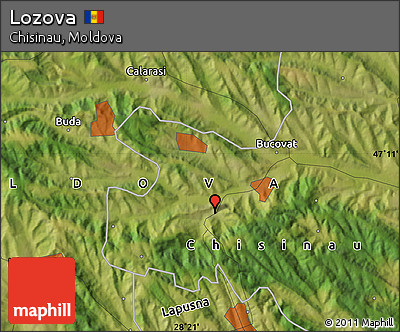 Satellite Map of Lozova