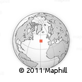 Outline Map of the Area around 47° 16' 15" N, 28° 49' 30" W, rectangular outline