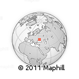 Outline Map of the Area around 47° 16' 15" N, 34° 55' 29" E, rectangular outline