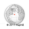 Outline Map of the Area around 47° 16' 15" N, 41° 34' 30" W, rectangular outline
