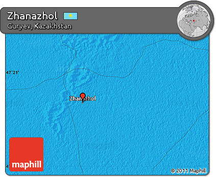 Political Map of Zhanazhol