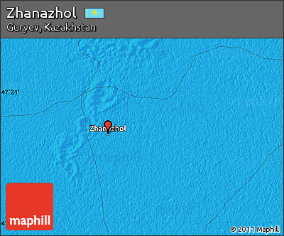 Political Map of Zhanazhol