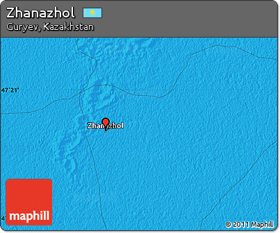 Political Map of Zhanazhol