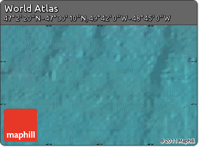 Satellite Map of the Area around 47° 16' 15" N, 49° 13' 30" W