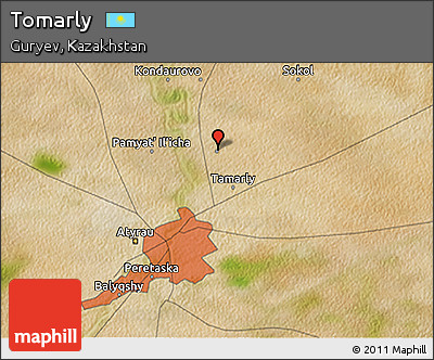 Satellite 3D Map of Tomarly