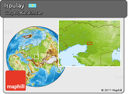 Physical Location Map of Ispulay