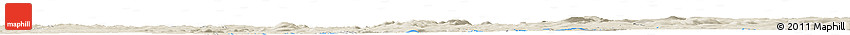 Shaded Relief Horizon Map of the Area around 47° 16' 15" N, 67° 4' 29" W
