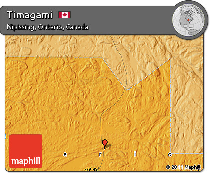 Political Map of Timagami