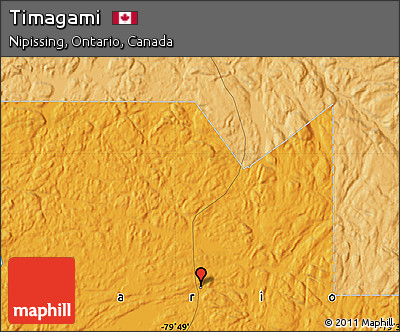 Political Map of Timagami