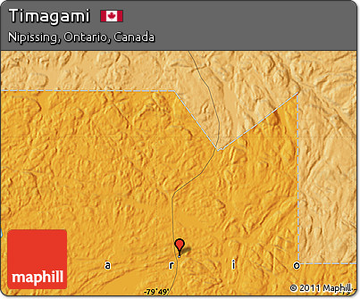 Political Map of Timagami