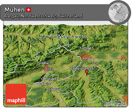 Satellite 3D Map of Muhen