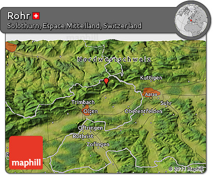 Satellite 3D Map of Rohr