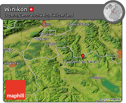 Satellite 3D Map of Winikon