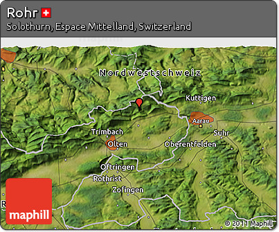 Satellite 3D Map of Rohr