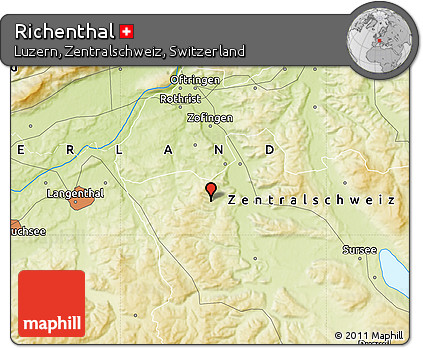 Physical Map of Richenthal
