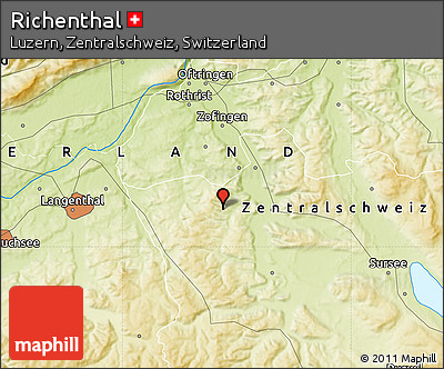 Physical Map of Richenthal