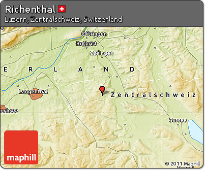 Physical Map of Richenthal