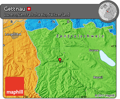 Political Map of Gettnau
