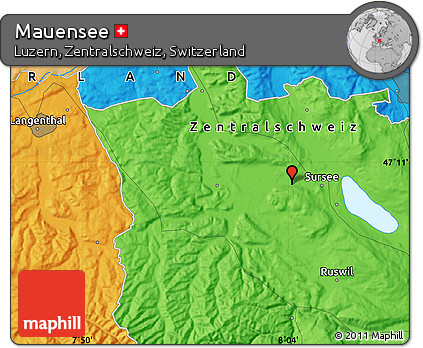 Political Map of Mauensee