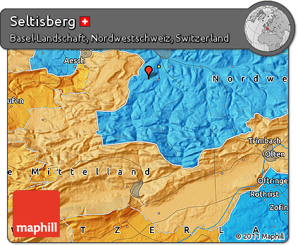Political Map of Seltisberg