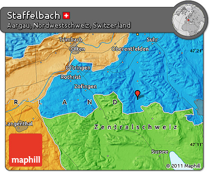 Political Map of Staffelbach
