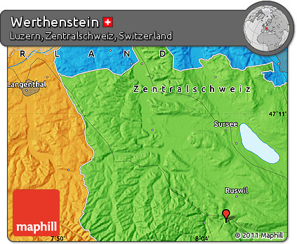 Political Map of Werthenstein