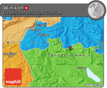 Political Map of Winikon