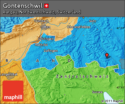 Political Map of Gontenschwil
