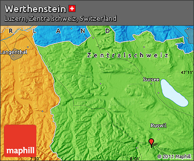 Political Map of Werthenstein