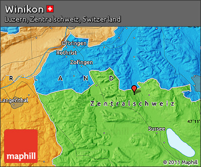Political Map of Winikon