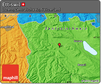 Political Map of Ettiswil