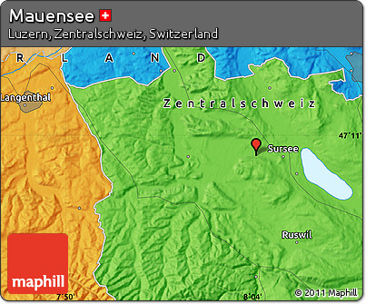 Political Map of Mauensee