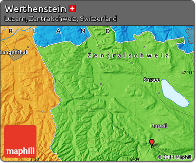 Political Map of Werthenstein