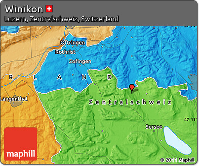 Political Map of Winikon
