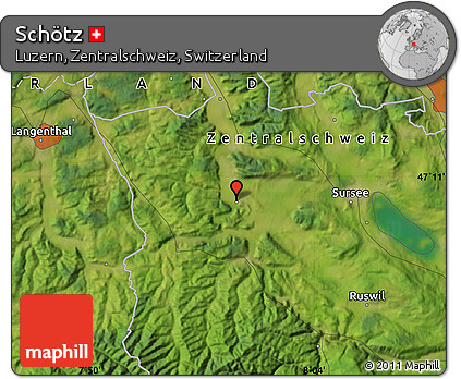 Satellite Map of Schötz