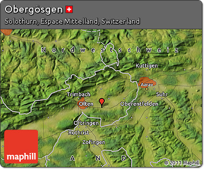 Satellite Map of Obergösgen