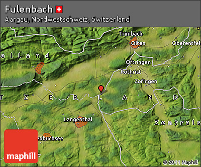 Satellite Map of Fulenbach