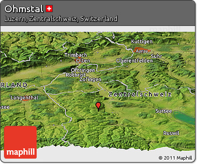 Satellite Panoramic Map of Ohmstal