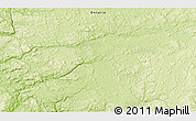Physical 3D Map of the area around 47° 16' 15" N, 84° 4' 29" W