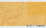 Political 3D Map of the area around 47° 16' 15" N, 84° 4' 29" W
