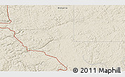 Shaded Relief 3D Map of the area around 47° 16' 15" N, 84° 4' 29" W