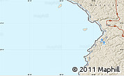 Shaded Relief Map of the area around 47° 16' 15" N, 84° 55' 30" W