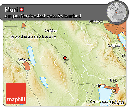 Physical 3D Map of Muri