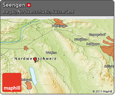 Physical 3D Map of Seengen