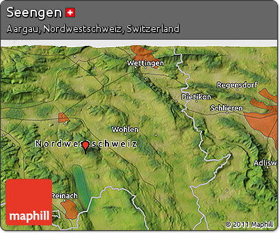 Satellite 3D Map of Seengen